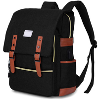 حقيبة ظهر للكمبيوتر المحمول بحجم 15.6 بوصة مع منفذ شحن USB حقيبة ظهر مدرسية للكلية حقيبة ظهر للنساء والرجال
