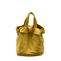 مخصص مطبوعة إعادة تدوير القطن العضوي حمل حقيبة على غرار الكورية قابلة لإعادة الاستخدام حمل حقيبة تسوق حقائب الكتف