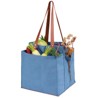 حقيبة تخزين الزهور والفواكه المحمولة ذات المبيعات الساخنة من Amzon ، حقيبة قماش خضروات الحديقة متعددة الوظائف