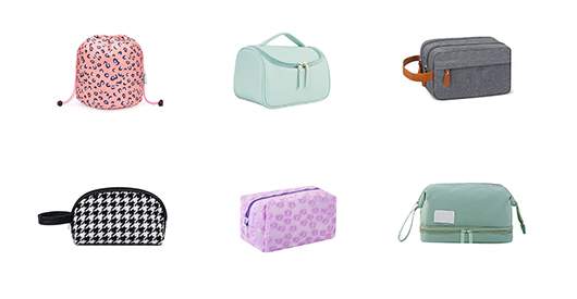 قم بإجراء طلب بالجملة لحقائب أدوات الزينة القماشية