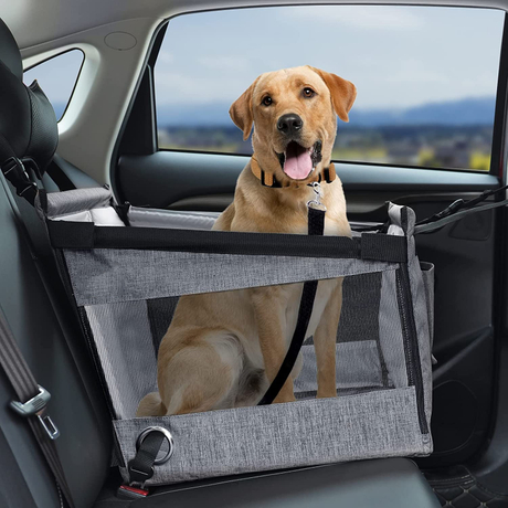 Nonslip دائم الحيوانات الأليفة الخلفي غطاء مقعد السيارة الكلب أرجوحة للخدش الحيوانات الأليفة مقعد السيارة الحيوانات الأليفة السفر حامل مقعد السيارة