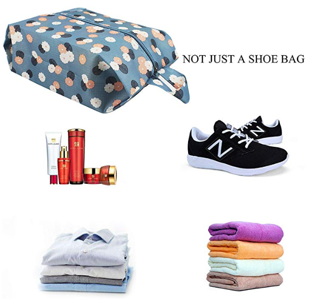 منظم حقائب السفر المحمولة مقاوم للماء من النايلون الموفر للمساحة التخزين