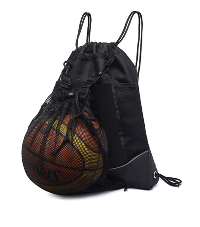 الجملة حقيبة الصالة الرياضية الرباط لينة الرباط كرة السلة على ظهره حقيبة تخزين كرة السلة الثقيلة