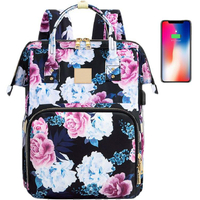 الأمازون الترفيه الجديد للماء مع USB شحن حقيبة ظهر سيدة مومياء حقيبة ظهر مخصصة LOGO