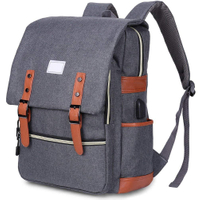 USB Charging Port School School Backpack for Women Men Fashion Backpack 15.6Inch Laptop Backpack