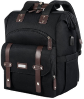 15.6 بوصة كبيرة USB ميناء الشحن مقاومة للماء ممرضة حقيبة ظهر للكمبيوتر المحمول للنساء RFID مكافحة السرقة حقيبة ظهر للعمل